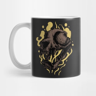 THe Cat Skull Mug